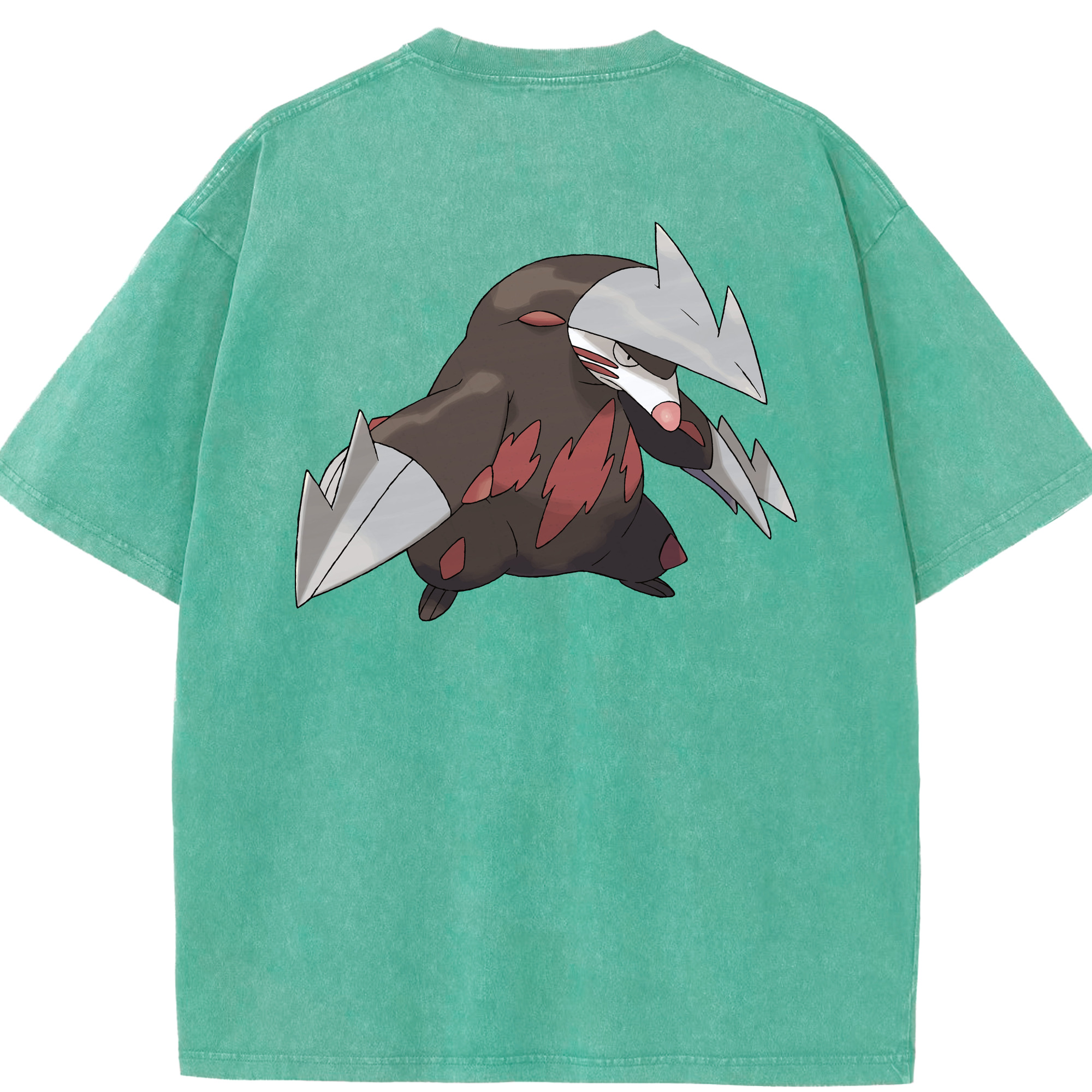 （画像用） ポケットモンスター Pokémon 綿100% ヴィンテージ風 半袖Tシャツ（背面プリント）